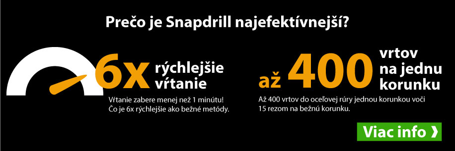 Prečo je snapdrill najefektívnejšie na vrtanie otvorou do rur?